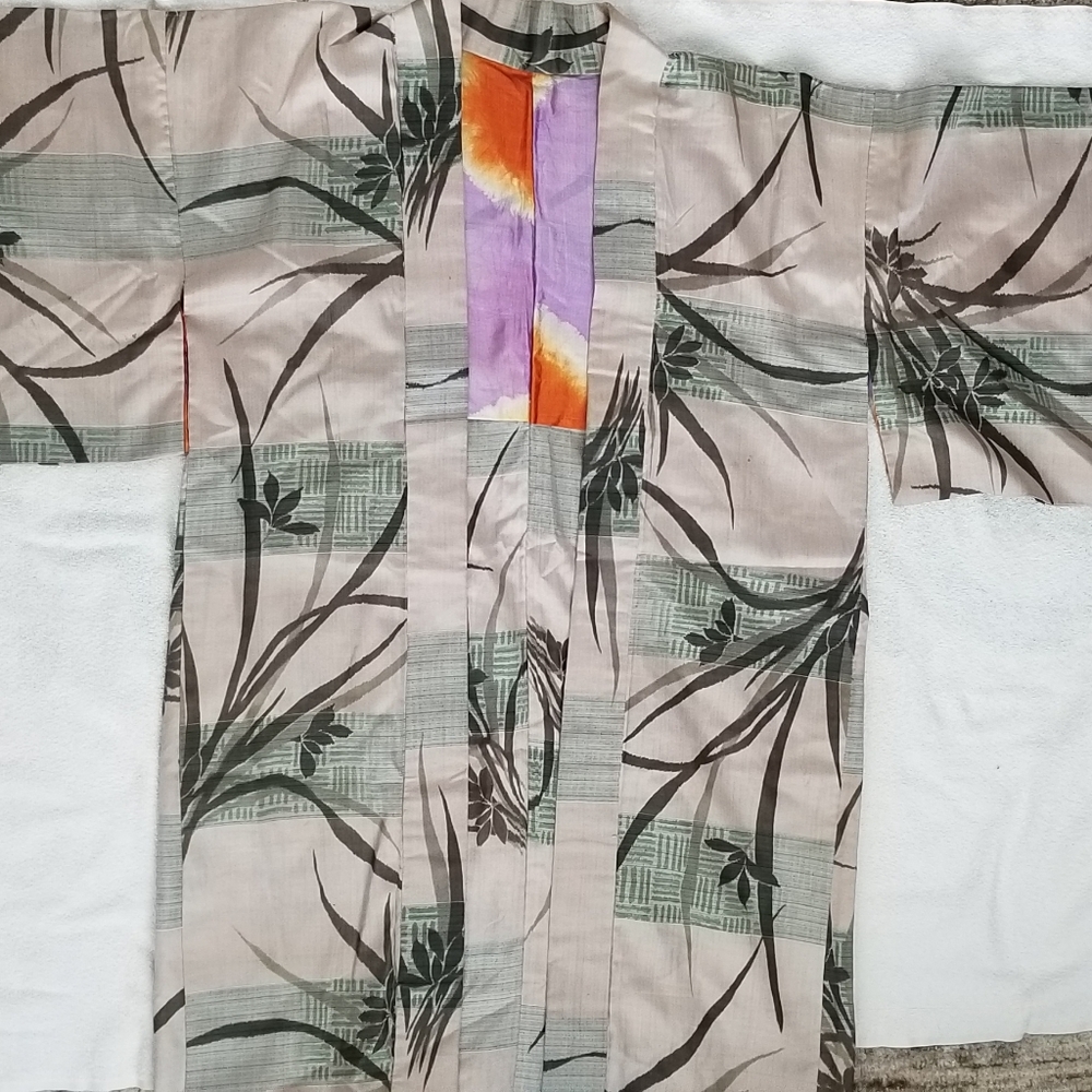 Vintage Handmade silk Japanese Haori